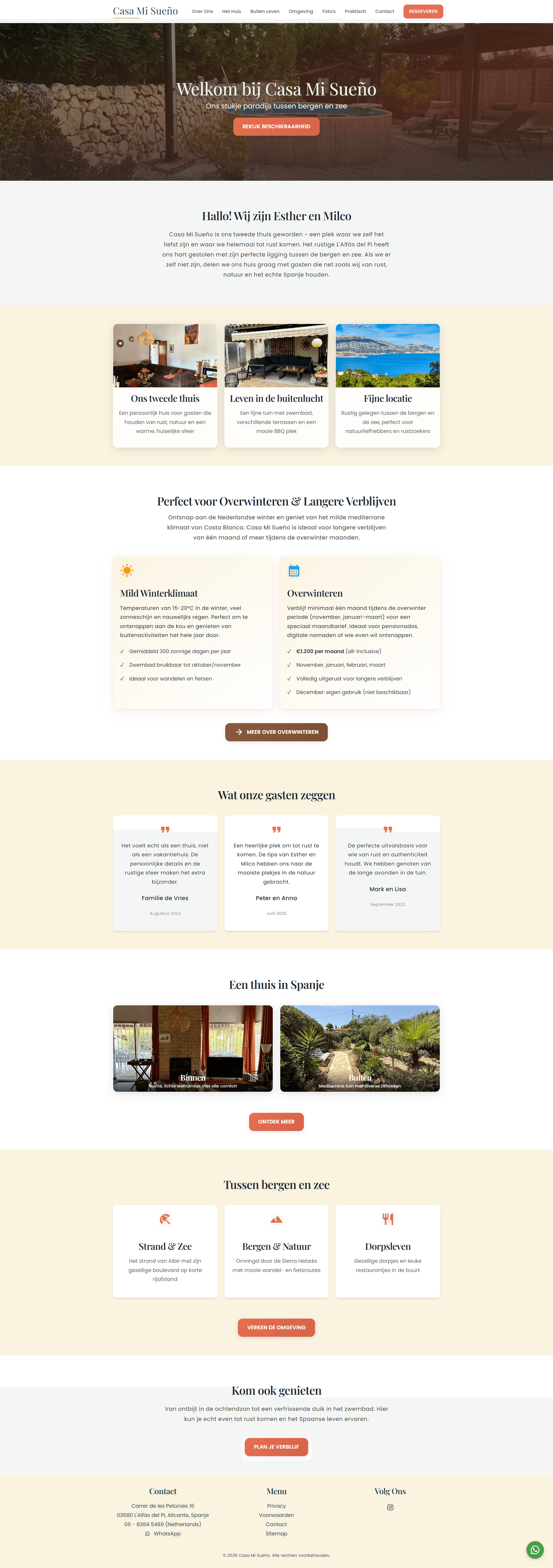 Casa Mi Sueño desktop preview