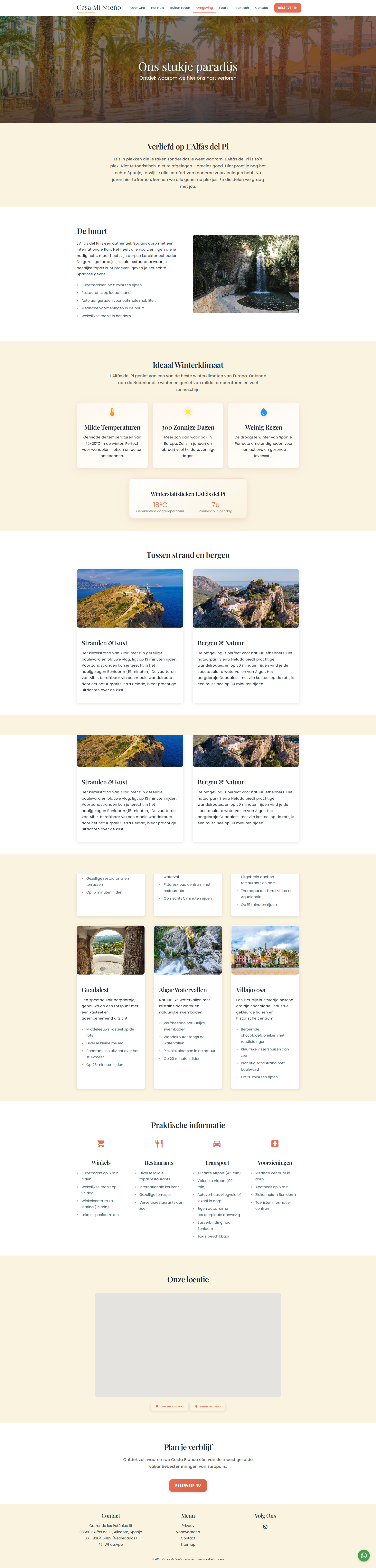 Casa Mi Sueño omgeving